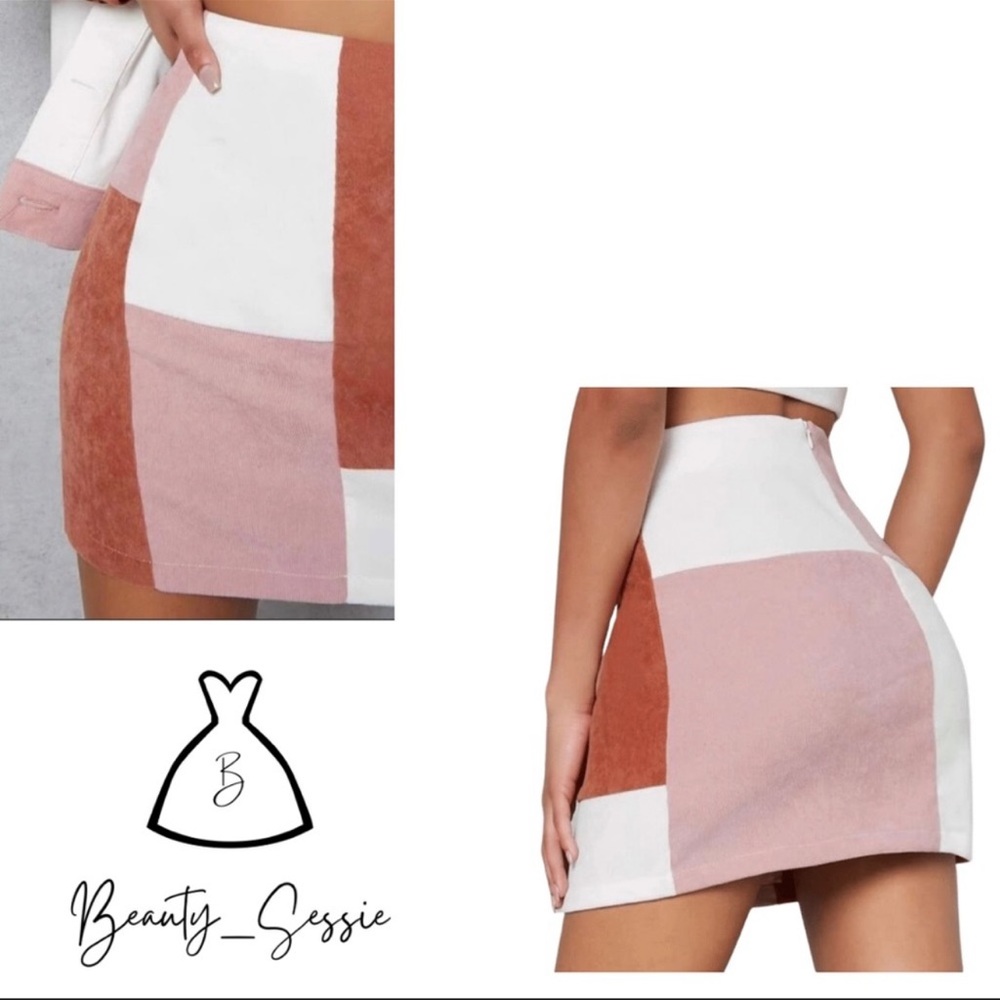 Colorblock Skirt - Picture 3 of 3
